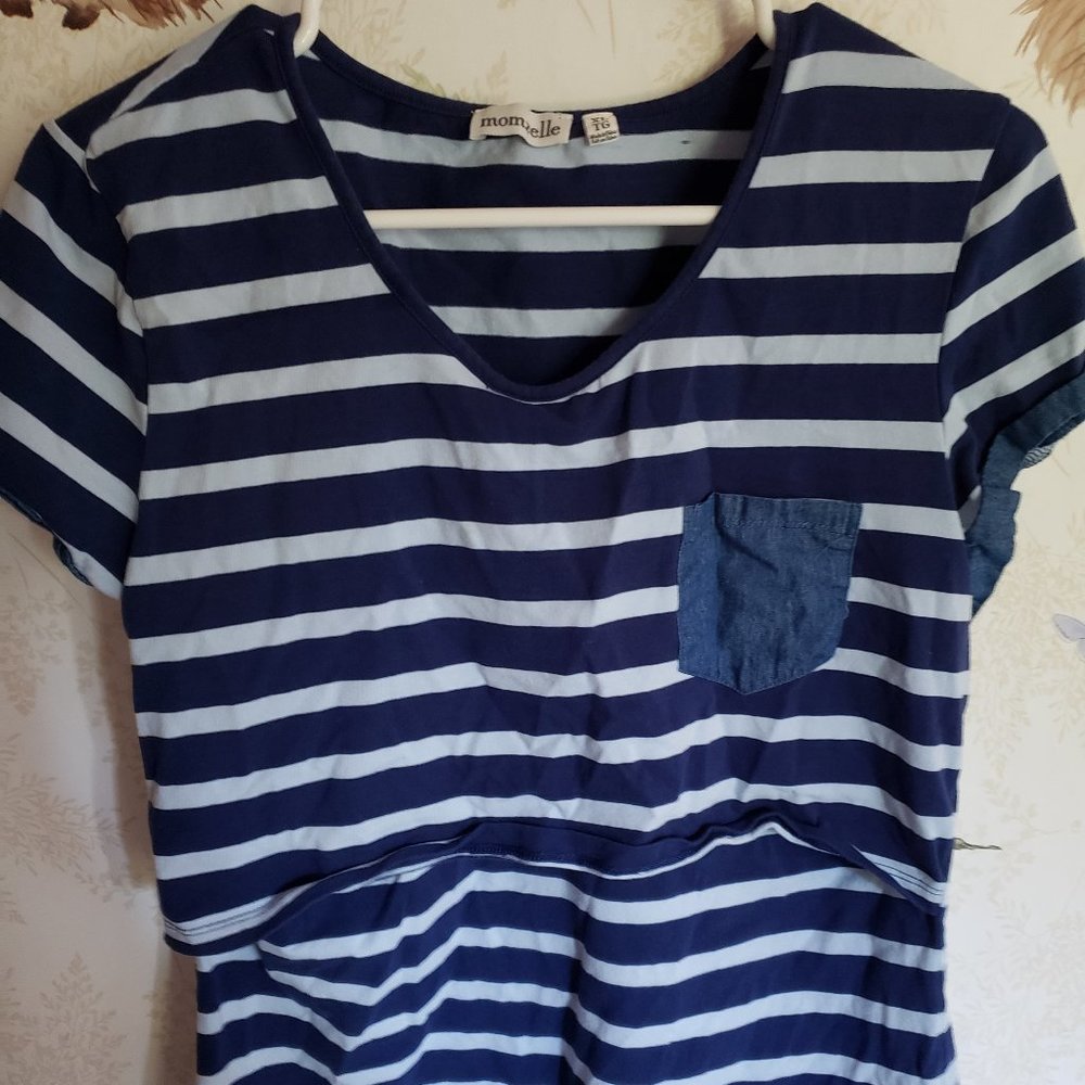 Momzelle nursing/pumping shirt